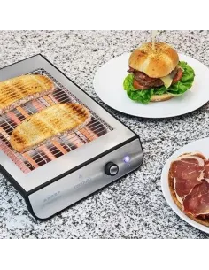 CECOTEC - Torradeira Plana Horizontal Turbo EasyToast Inox 8004 | Torradeiras 2